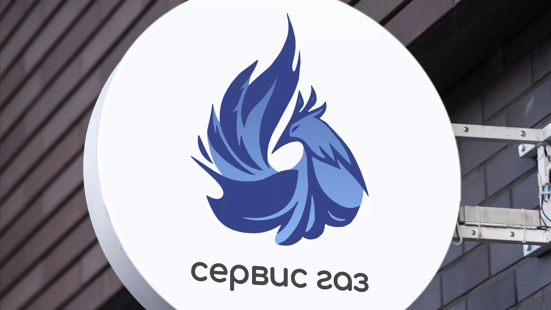 Создание логотипа «Сервис газ» в Рузаевке